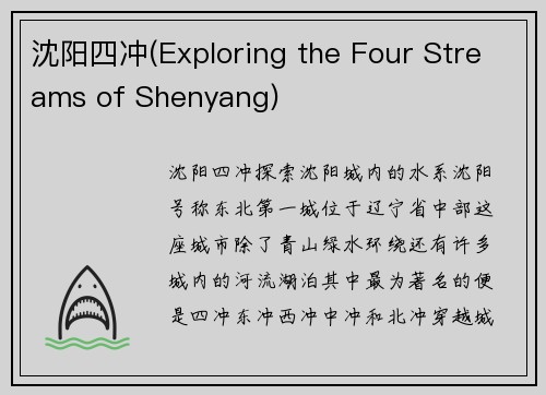 沈阳四冲(Exploring the Four Streams of Shenyang)
